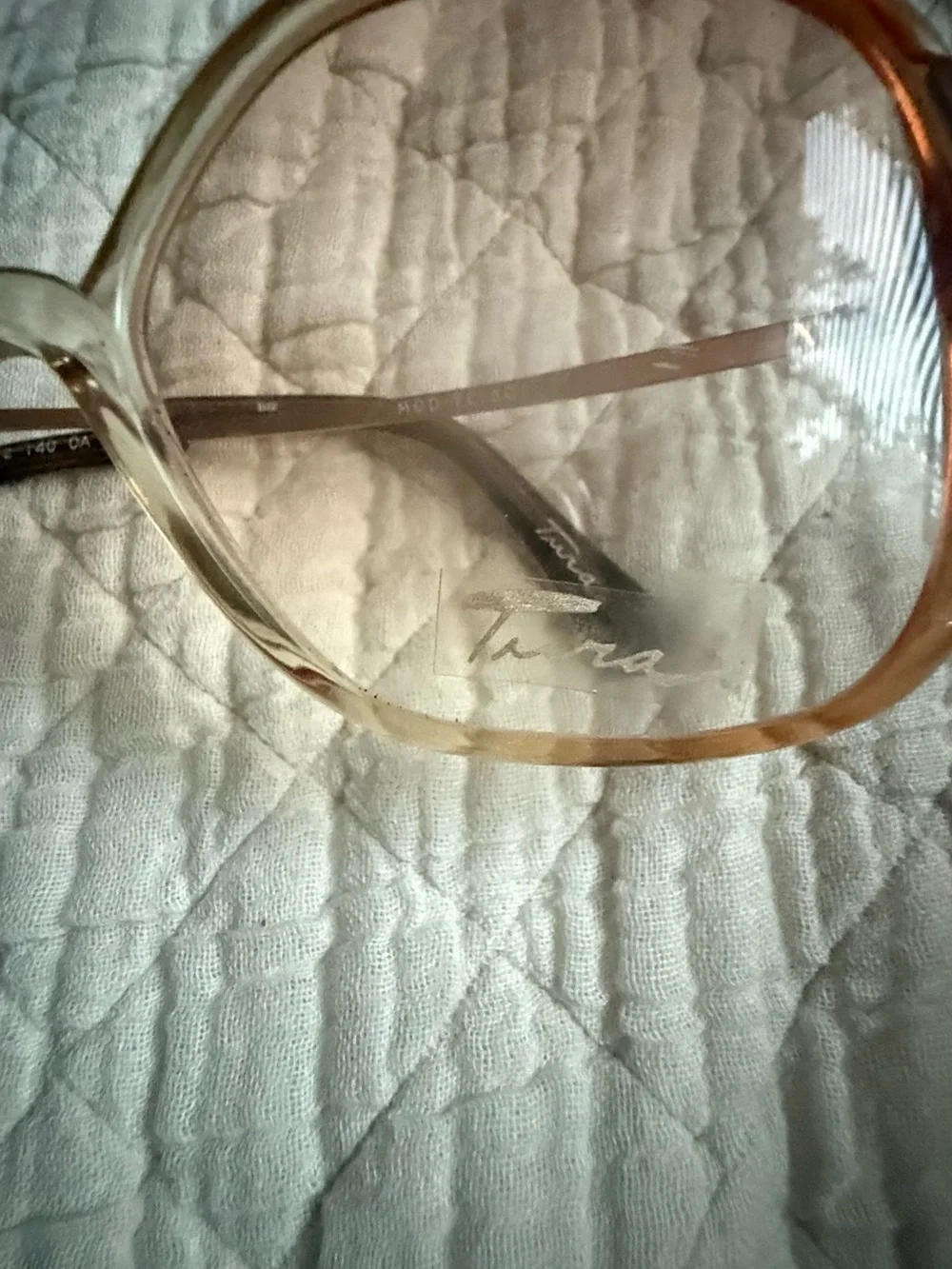 Vintage 1980s Tura Turalite Mod TL 301 Eyeglass Frames 140 OA | Japan